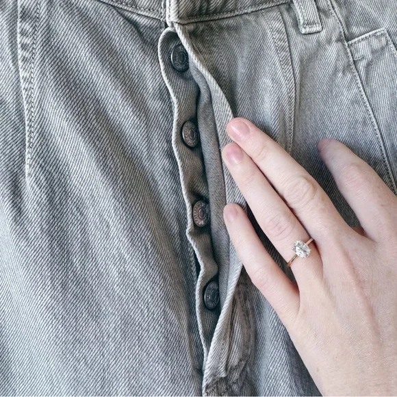 Citizens of Humanity Surplus NWT Gema Pant- White Sage SZ 28 Barrel Jeans - Picture 5 of 12